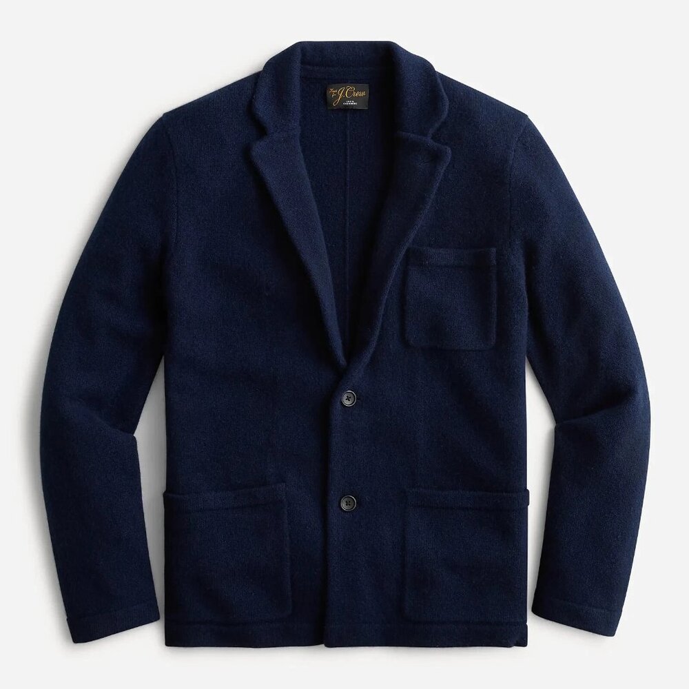 J.Crew Men's Cashmere Cardigan Sweater, Size M
